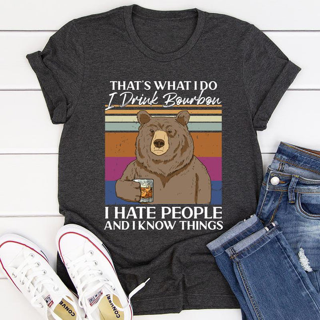 Bourbon Bear T-Shirt-3