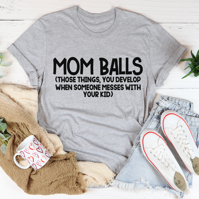 Mom Balls T-Shirt-1