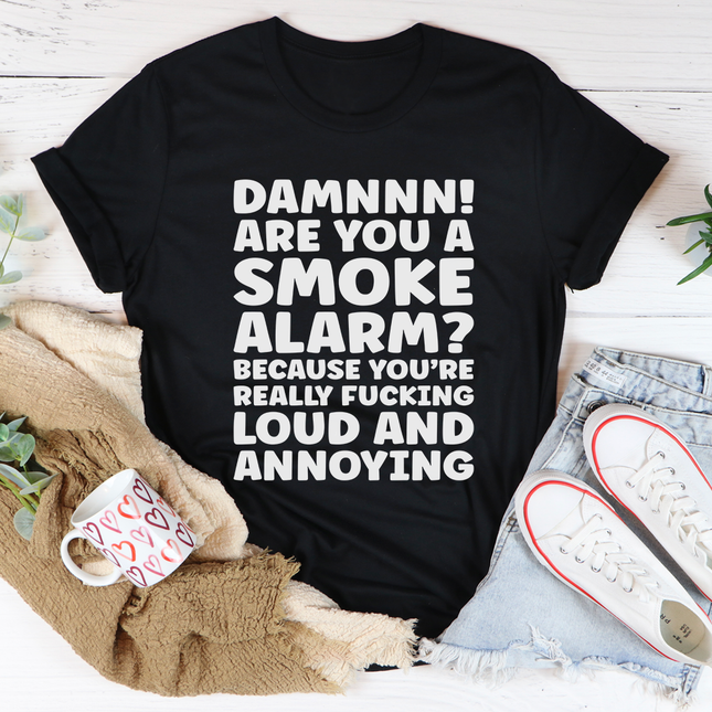 Smoke Alarm T-Shirt-0