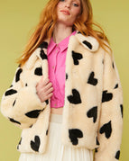 S-M / Cream / Faux Fur