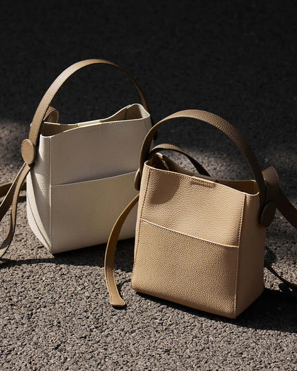 Alexa Daily Leather Bucket Bag-1