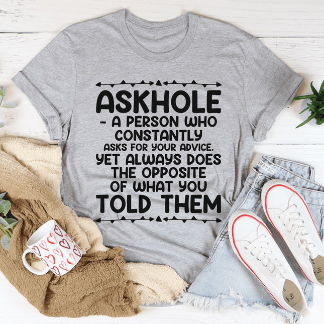 Askhole T-Shirt-0