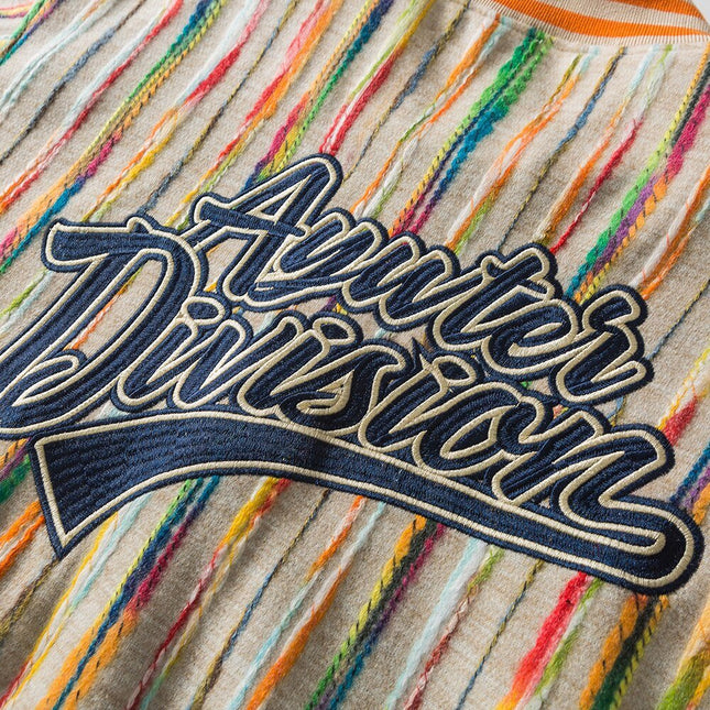 Baseball Jacket Men Colorful Knitted Striped Letter Embroidery Streetwear Men Loose Hip Hop Hipster Bomber Coats Autumn-2