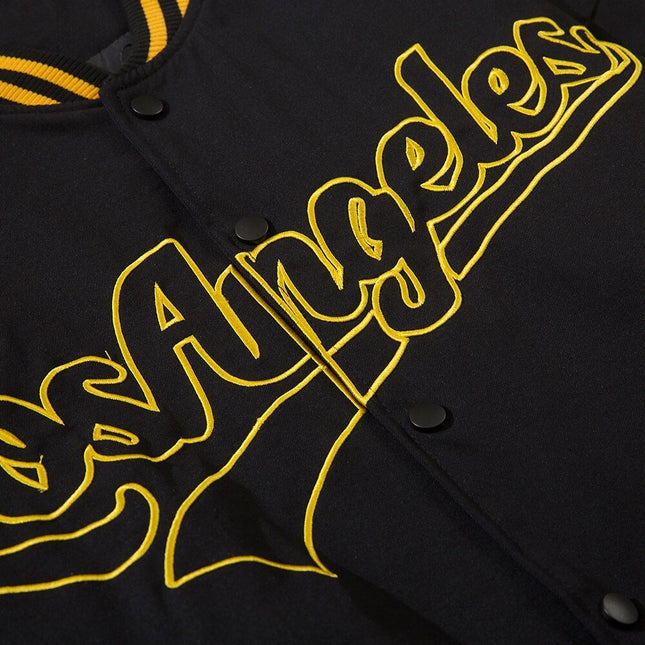 Baseball Jacket Men Letter Embroidery Single Breasted Oversize Fashion College Style Bomber Coats Men Streetwear Spring-2