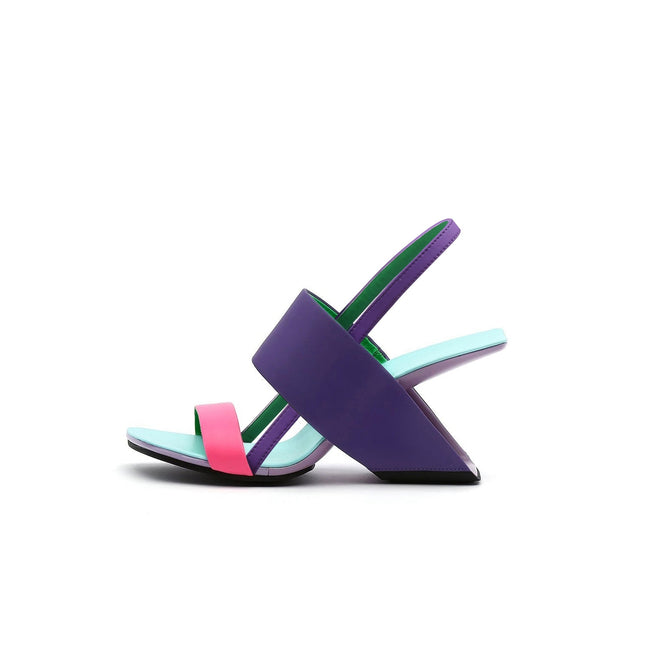 Carefree Ankle Strap Square Toe Sandals-6