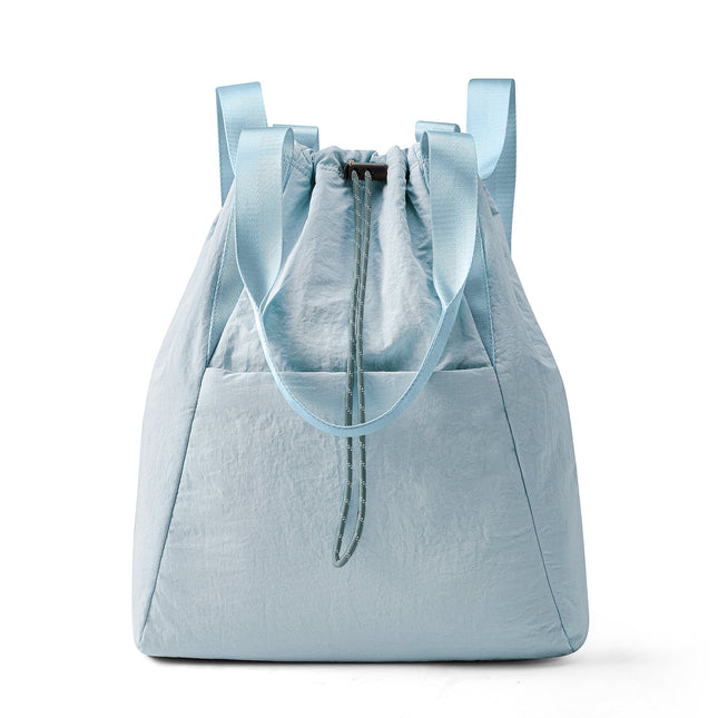 Casual Dual Drawstring Backpack-1