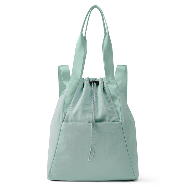 Casual Dual Drawstring Backpack-5