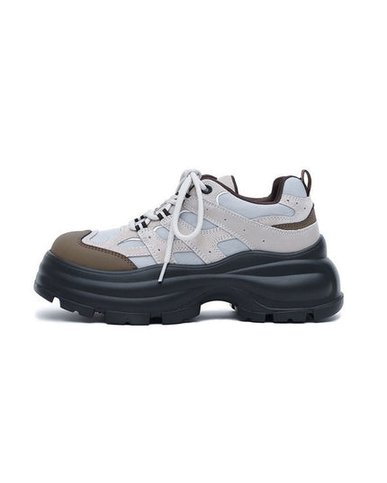 Casual Round-Toe Platform Sneakers-5