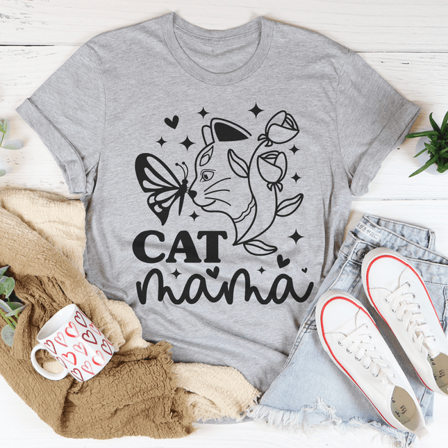 Cat Mama T-Shirt-3
