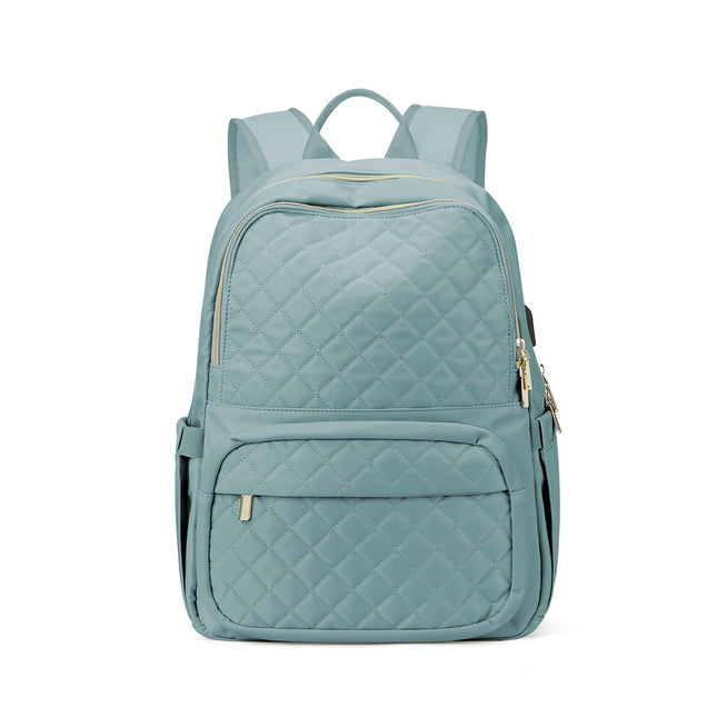 Chic Quilted Flight Approved Backpack-5