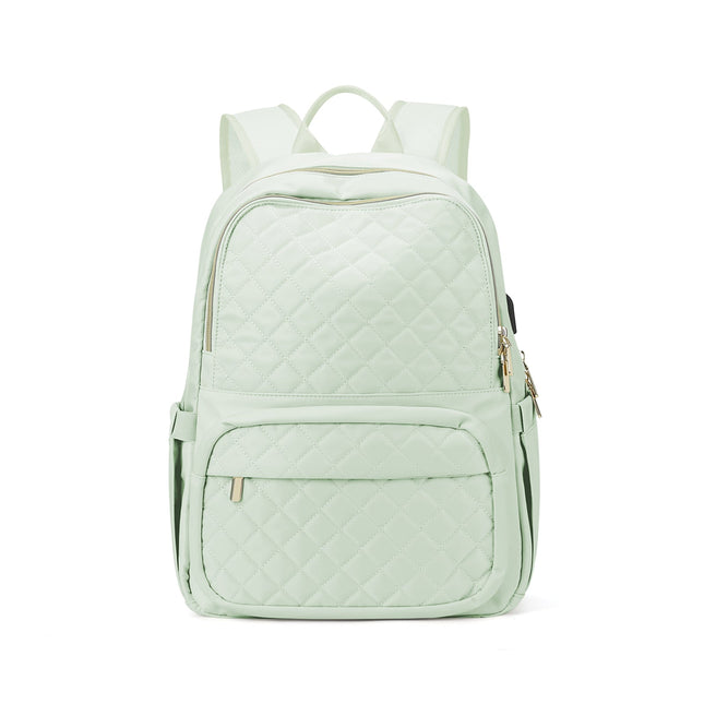 Chic Quilted Flight Approved Backpack-9