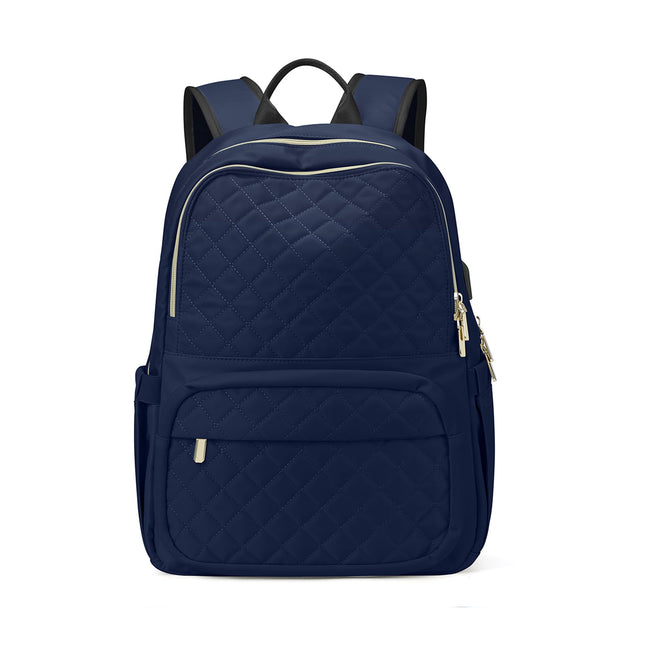 Chic Quilted Flight Approved Backpack-10