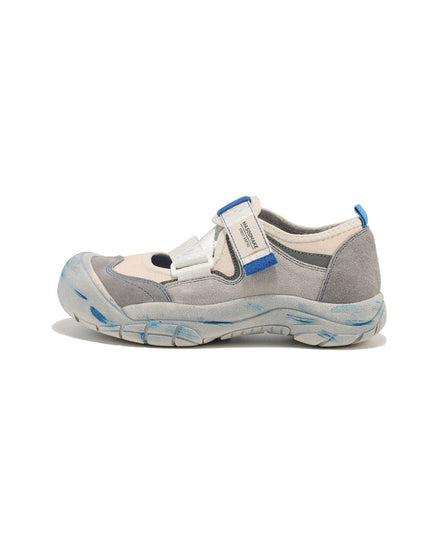 Distressed Velcro Strap Sneakers-0