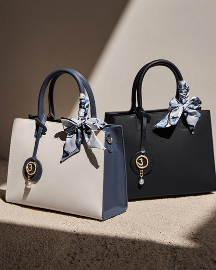 Duchess Top Handle Leather Bag-1