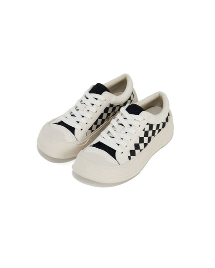 Expressive Platform Canvas Sneakers-1