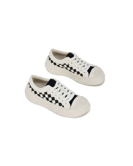 Expressive Platform Canvas Sneakers-2
