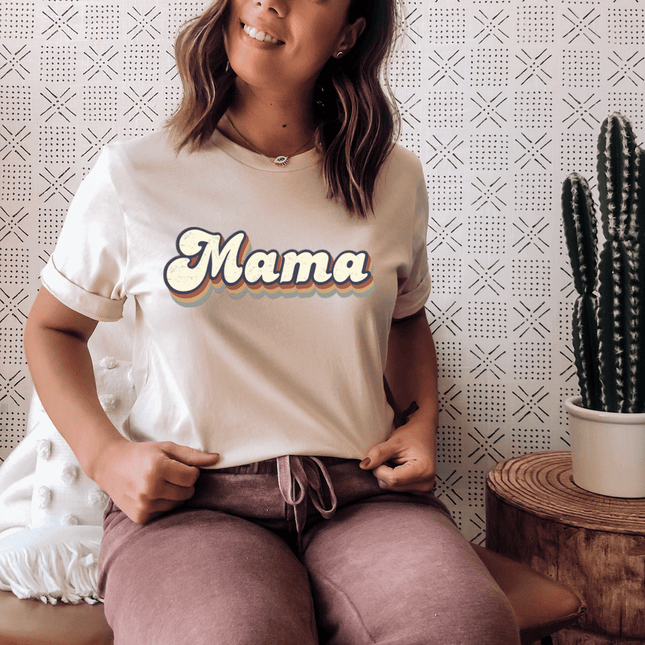 Mama Retro T-Shirt-2