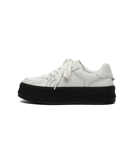 Minimalistic Platform Sneakers-0