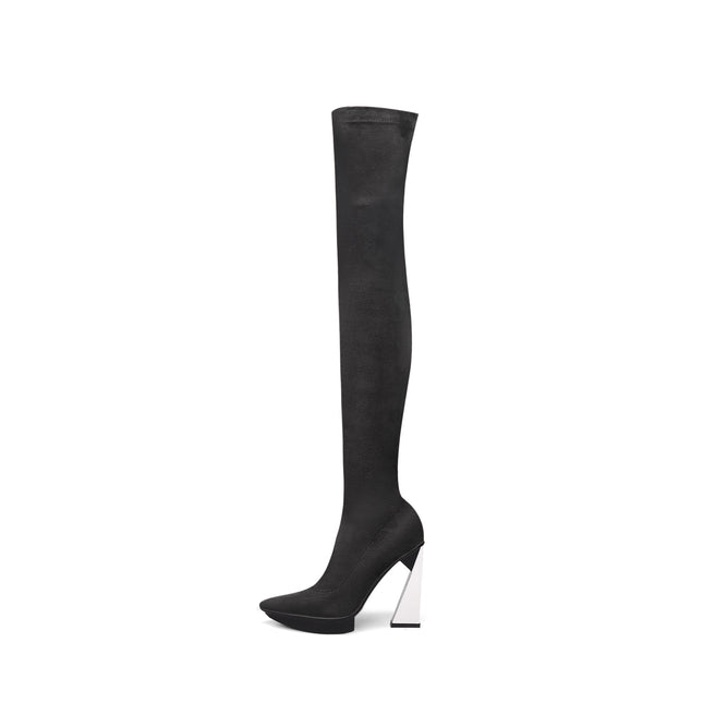 Over-The-Knee Stretch Boots-0