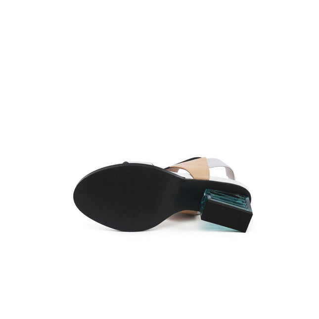 Pop Colored Crystal Heel Sandals-4