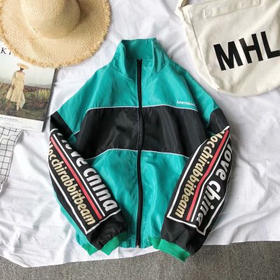 Jacket Men Windbreaker Autumn Hip Hop Couple Thin Jacket Windbreaker Patchwork Multi Pockets Casual Track Coat Streetwear-0
