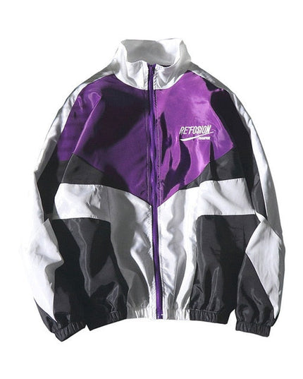 Jacket Men Windbreaker Autumn Hip Hop Couple Thin Jacket Windbreaker Patchwork Multi Pockets Casual Track Coat Streetwear-13