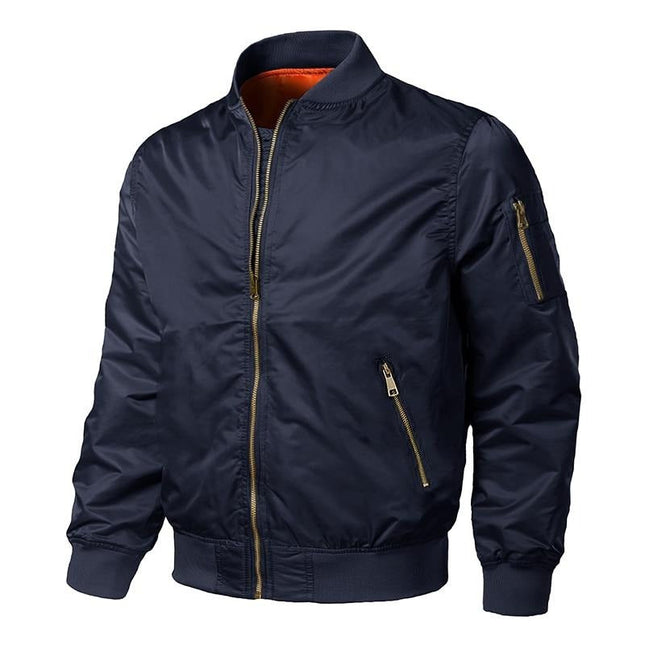 Winter Jackets Men MA1 Bomber Pilot Coat Thermal Padded Casual Baseball Varsity Jacket Male Military Army Windbreaker-0