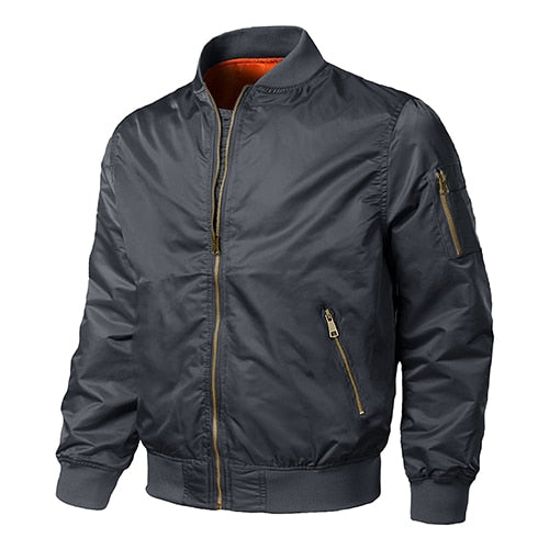 Winter Jackets Men MA1 Bomber Pilot Coat Thermal Padded Casual Baseball Varsity Jacket Male Military Army Windbreaker-6