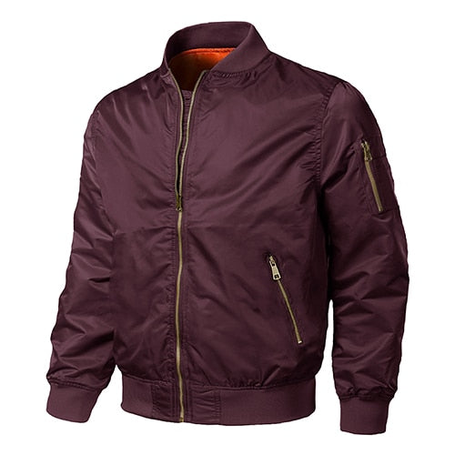 Winter Jackets Men MA1 Bomber Pilot Coat Thermal Padded Casual Baseball Varsity Jacket Male Military Army Windbreaker-5