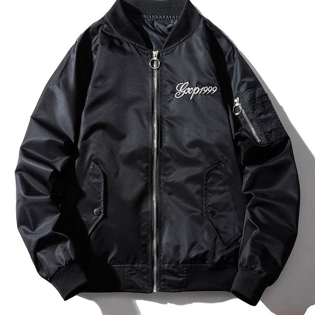 Jackets Men Embroidery Thick Tracksuit Chinese Style Baseball Jackets Fashion Casual Male Zipper Windbreaker Streetwear-0