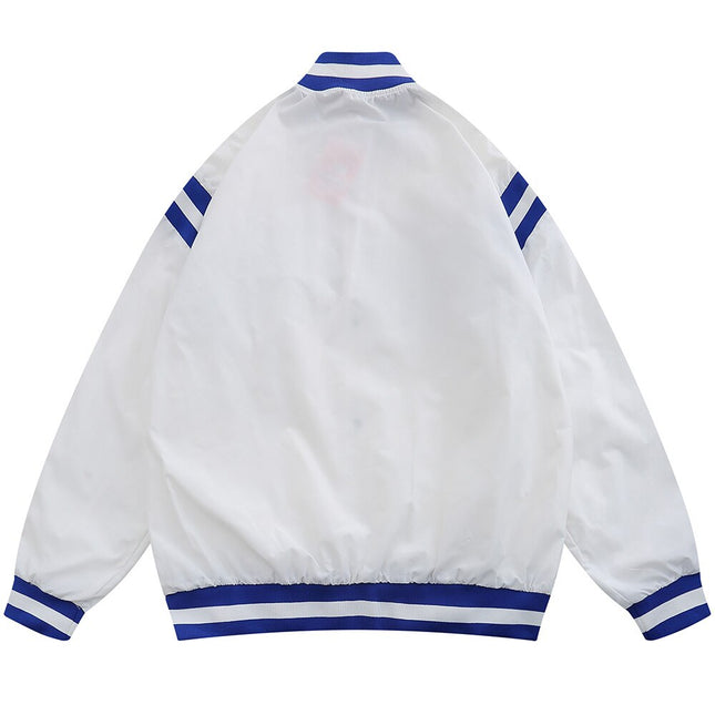 Jacket Men Embroidery Patch Color Block Print Baseball Jacket Coat Men Loose High Street Harajuku Bomber Outwear Autumn-1