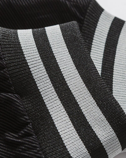 Jacket Men Reflective Strip Patchwork Letter Embroidery Zipper Coat Autumn High Street All-match Fashion Streetwear Men-3