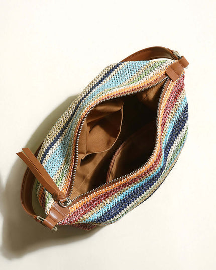 Rainbow Boho Shoulder Bag-2