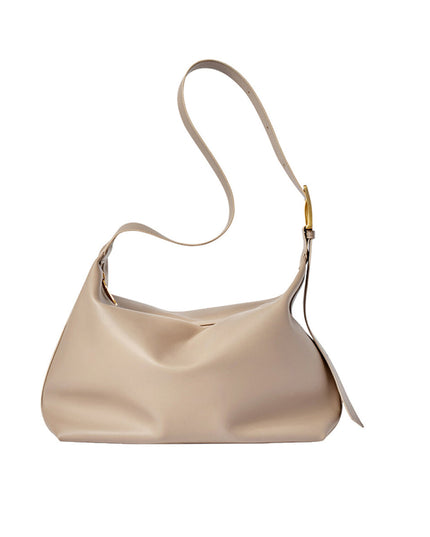 Sleek Retro Leather Tote Bag-6