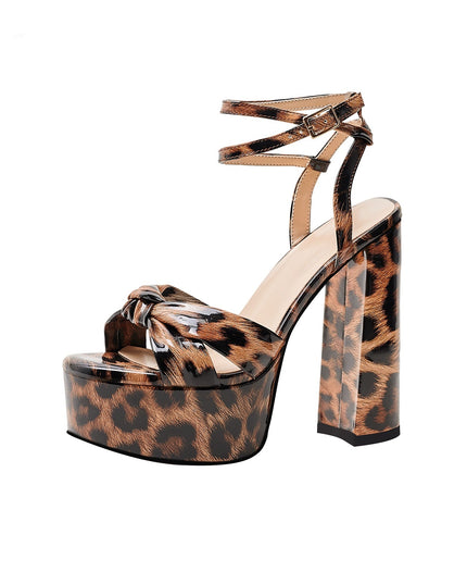 Summer Princess Peep Toe Ankle Strap Sandals-2