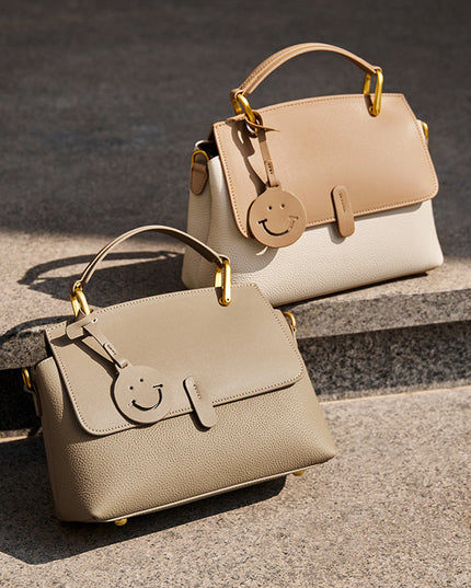 Supple Work Leather Satchel Bag-1