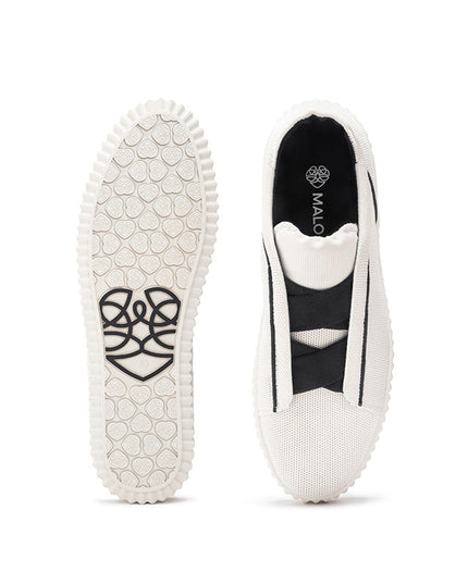 Thick Soled Height Boosting Tennis Sneakers-4