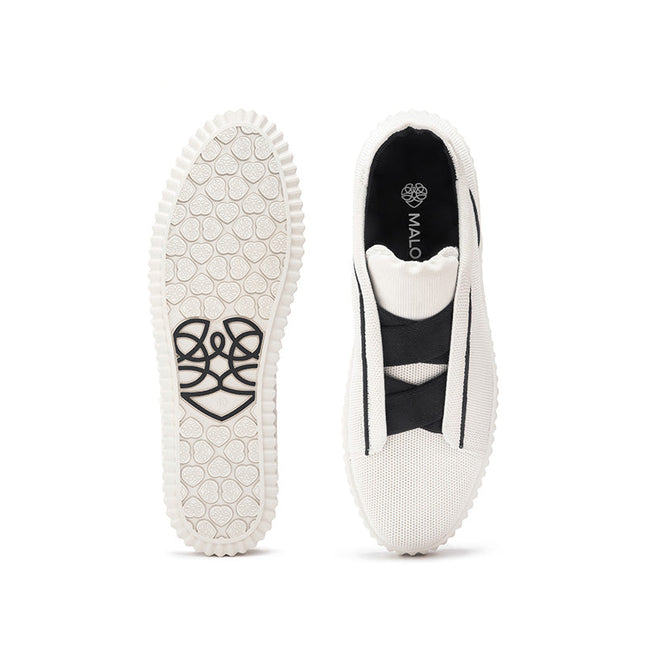 Thick Soled Height Boosting Tennis Sneakers-4