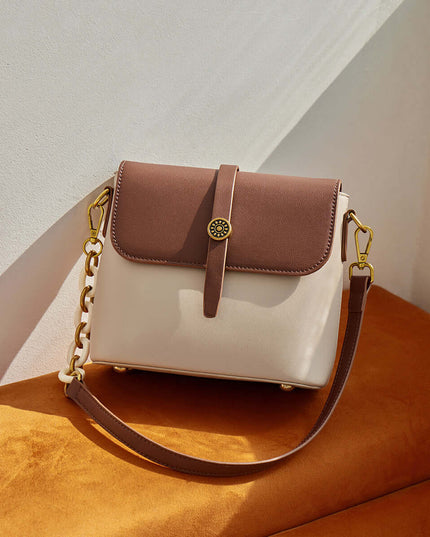 Timeless Flap Leather Shoulder Bag-2