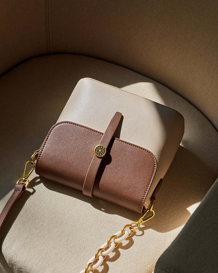 Timeless Flap Leather Shoulder Bag-4