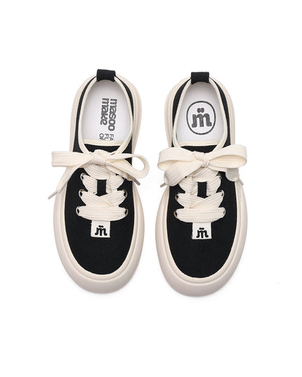 Versatile Flat Canvas Sneakers-4